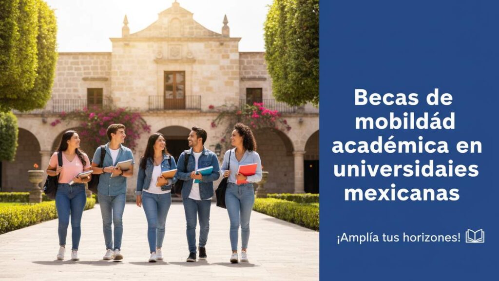 Becas de movilidad académica en universidades mexicanas