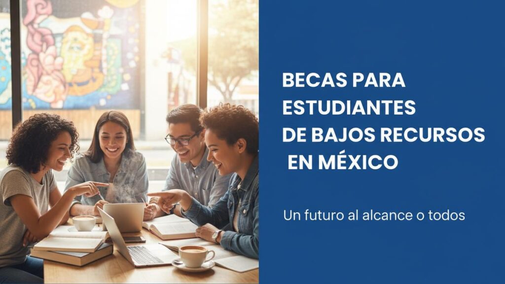 Becas para estudiantes de bajos recursos en México
