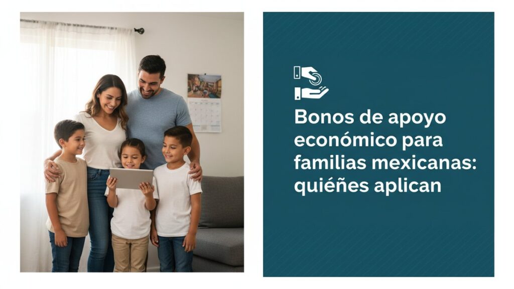 Bonos de apoyo económico para familias mexicanas: quiénes aplican