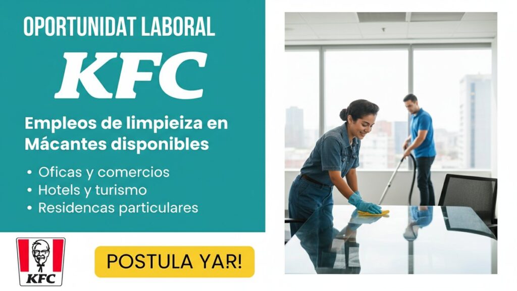 Empleos de limpieza en México: vacantes disponibles