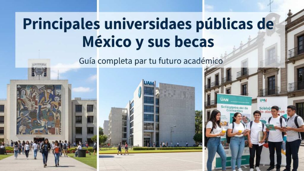 Principales universidades públicas de México y sus becas