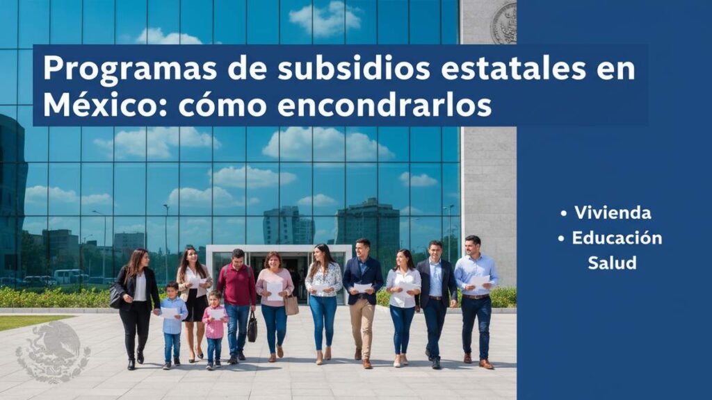 Programas de subsidios estatales en México: cómo encontrarlos