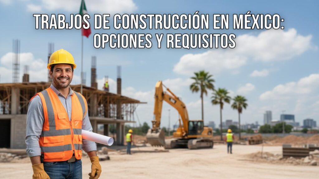 Trabajos de construcción en México: opciones y requisitos