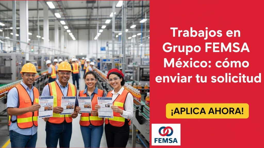 Trabajos en Grupo FEMSA México: cómo enviar tu solicitud