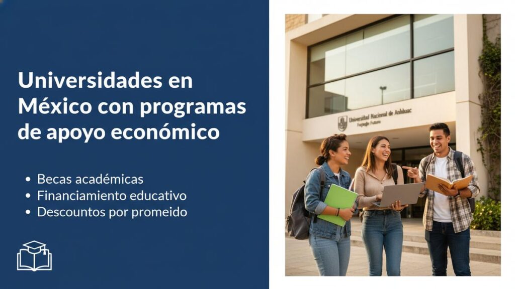 Universidades en México con programas de apoyo económico